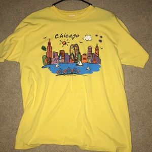 Vintage Yellow “Chicago” Tee
